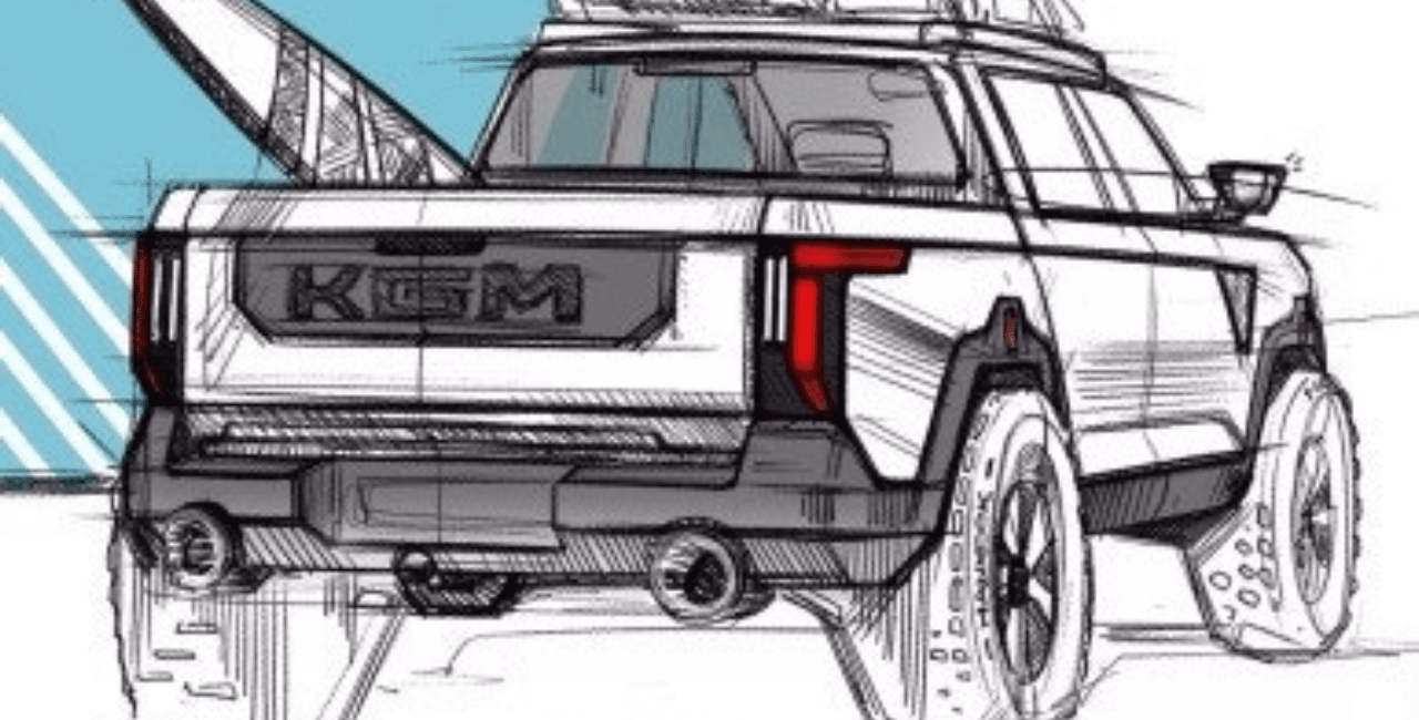 KGM Q300 오피셜 스케치 / 사진=KGM