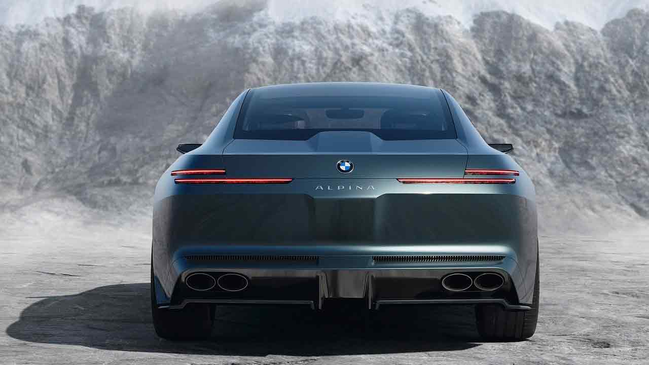BMW 비전 알피나 콘셉트 후면부 / 사진=BMW