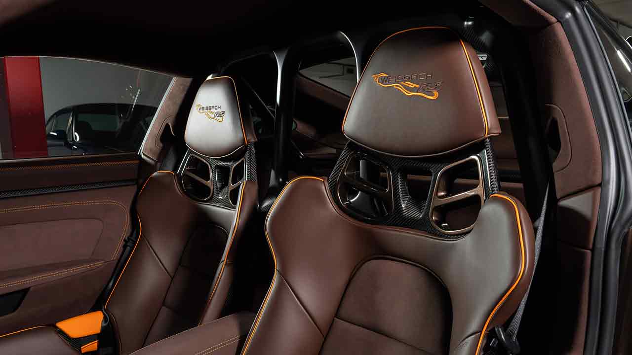 포르쉐&nbsp;2027년형 911 GT3 RS 존더분쉬 1열 시트 / 사진=포르쉐